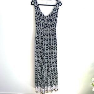 Lavand. Spruce print jumpsuit